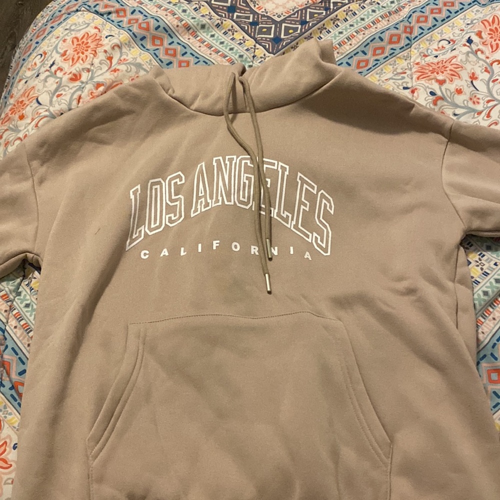 Brownish-Beige SHEIN hoodie